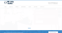 Desktop Screenshot of hrjobguru.com